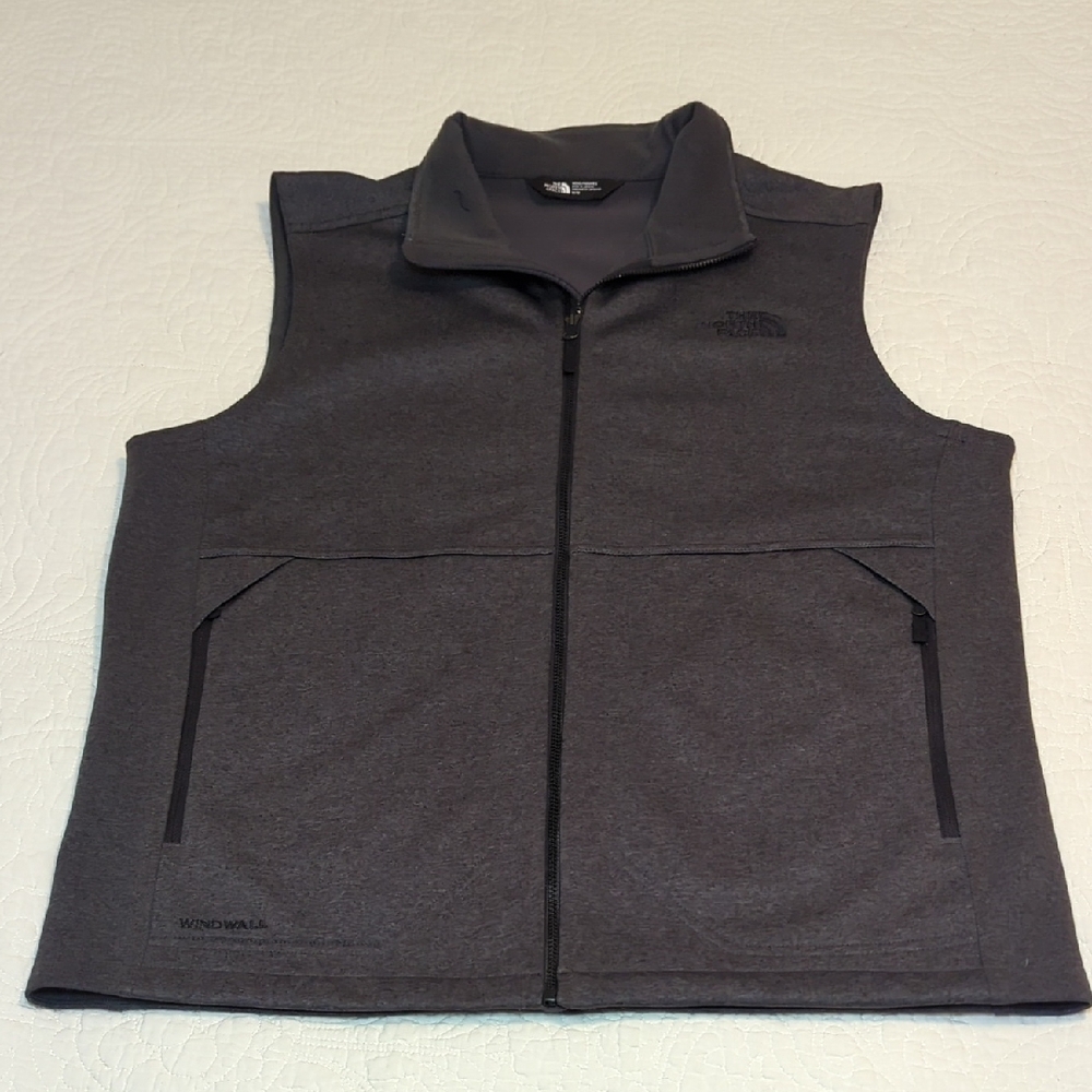 The North Face Men's Charcoal WindWall Vest